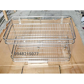 Mua KỆ CHÉN TREO TƯỜNG 2 TẦNG INOX CAO CẤP ( ĐỦ SIZE)