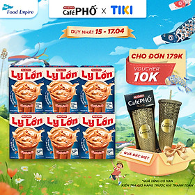 Combo 6 hộp Cà phê Ly Lớn - Maccoffee (hộp 10 gói x 26g)