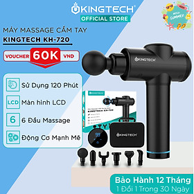 Hình ảnh Review Máy Massage Cầm Tay Cao Cấp KINGTECH KH-720 - 20 Cấp Độ, Hỗ Trợ Mát Xa Chuyên Sâu, Giảm Đau Cơ, Cứng Khớp - Chính Hãng