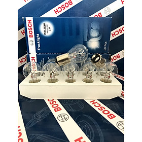 Hộp 10 Bóng Đèn Tín Hiệu Xe Tải Bosch P21/5W 24V 21/5W (2 Tim)