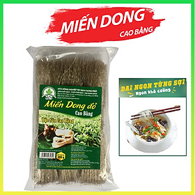 Miến dong cao bằng Miến phia đén Gói 300G Dai ngon làm từ củ dong riềng tự