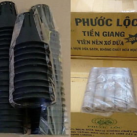 Bộ 50 rọ nhựa NGUYÊN SINH và 50 viên nén xơ dừa ươm hạt Batrivina