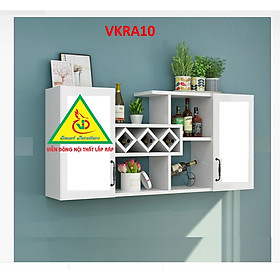 Tủ kệ  trang trí treo tường VKRA10- Nội thất lắp ráp Viendong Adv
