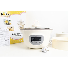 Mua Nồi Chưng Cất Yến  Tiềm Thuốc Bắc BEAR SUBE002 Dung Tích 1.6 Lít Công Suất 200 W - Hàng Chính Hãng
