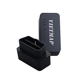 Thiết Bị Định Vị Ô Tô Lắp Cổng OBDII Sim 4G Miễn Phí Một Năm + Miễn Cước Dịch Vụ Định Vị Trọn Đời VIETMAP OB01 - Hàng Chính Hãng