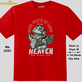 Have Faith In Love, mã G293. Hãy tỏa sáng như kim cương, qua chiếc áo thun Goking siêu hot cho nam nữ trẻ em, áo phông cặp đôi, gia đình, đội nhóm
