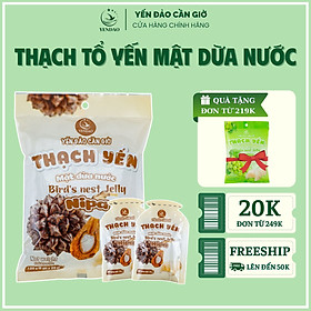 Yến Đào - Thạch Yến Vị Mật Dừa Nước, Bổ Sung Năng Lượng, Thanh Mát Mỗi Ngày