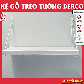 Mua Ván Kệ Treo Tường Gỗ Công Nghiệp MDF Decor 40cm Kèm Dây Treo