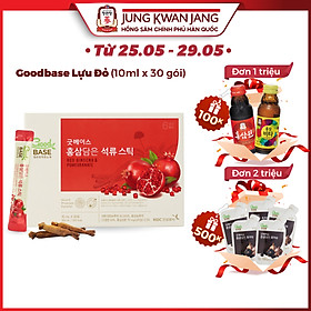 Nước Hồng Sâm Hàn Quốc Goodbase Tinh Chất Lựu Đỏ (10ml x 30 gói)