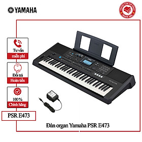 Mua Đàn Organ Yamaha PSR E473 - Keyboard Yamaha E473||Hàng chính hãng