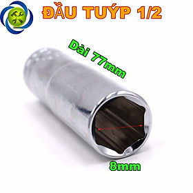 Mua Tuýp trắng dài 8mm C-mart F0291-6-8 1/2