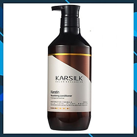 Dầu xả dưỡng ẩm siêu mượt Karsilk Keratin Nourishing Conditioner cho mọi loại tóc 800ml