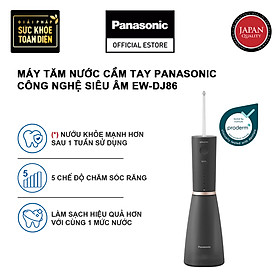 Máy tăm nước cầm tay Panasonic Công Nghệ Siêu Âm EW-DJ86 - Bảo hành 12 tháng
