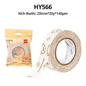 Băng Dính Giấy Deli HY566