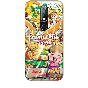 Ốp lưng dành cho điện thoại NOKIA X6 hình Bánh Mì Sài Gòn - Hàng chính hãng