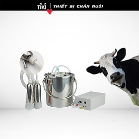 Dụng cụ vắt sữa cho bò, dê 5ML full inox 304