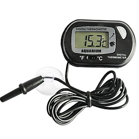 Nhiệt kế bể cá mini ( ĐO NHIỆT ĐỘ BỂ CÁ, CHIỀU DÀI DÂY 60CM ) - Tặng kèm 01 móc khóa tua vít ba chức năng