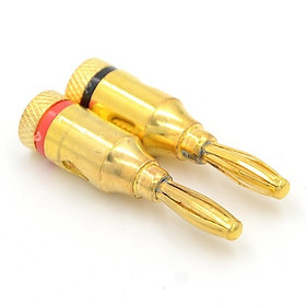 Mua ROGTZ Bộ 04 Jack Loa Bắp Chuối Mạ Vàng - Hàng Nhập Khẩu