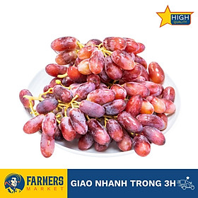 Nho đỏ không hạt Long Crimson Úc - Mọng nước, vị ngọt thanh xen lẫn chua nhẹ