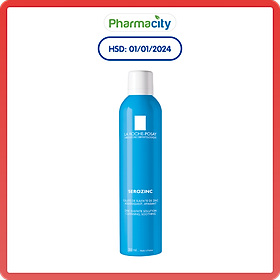 Nước khoáng làm dịu da La Roche-Posay Serozinc Zinc Sulfate Solution Cleansing, Soothing 300ml