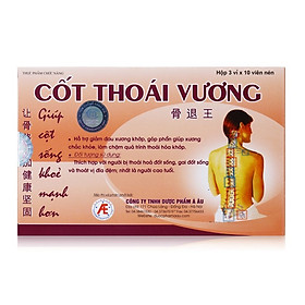 Thực phẩm bảo vệ sức khỏe Cốt Thoái Vương giảm đau nhức xương khớp