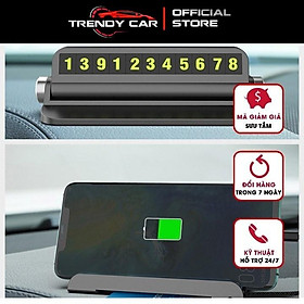 Bảng ghi số điện thoại để taplo xe, giá đỡ điện thoại thông minh cho xe hơi ô tôVios 2017, toyota, huyndai, Kia Morning