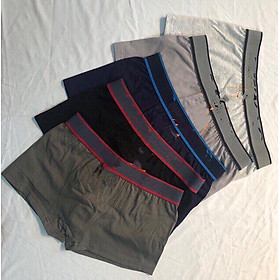 Combo 6 quần lót đùi nam thun cotton hàng cao cấp ( từ 40kg đến 80kg)
