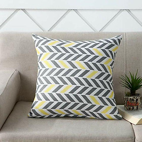 Mua Áo gối/ vỏ gối vải canvas 45cm x 45cm nhiều mẫu