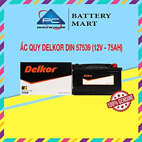 Ắc Quy Delkor DIN 57539 (12V - 75Ah)