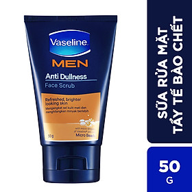 Sữa rửa mặt tẩy tế bào chết Vaseline Men 50g