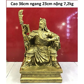 Mua Tượng quan công đọc sách bằng đồng MS287