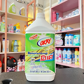 Nước lau sàn Okay Thái Lan 3800ml 2 màu