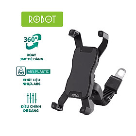 Mua    Điện thoại 4 - 6.5 in    - Giá kẹp đỡ điện thoại có xe máy - xe tay ga Robot - Cho iOS (iPhone)  Android (Samsung  Xiaomi  Huawei)
