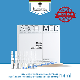 J47 Huyết thanh phục hồi da yếu hoặc bị tổn thương - Matrix Repair Concentrate Hộp (7 ống x 2ml)  - Jean d'Arcel