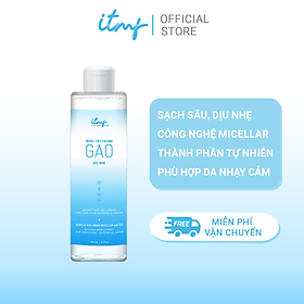 Nước Tẩy Trang Gạo ITMF Dịu Nhẹ 150mL - Mỹ phẩm thuần dưỡng từ Gạo