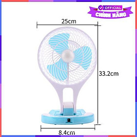 Mua Quạt Vouller Mini Sạc Pin (Không Sợ Mùa Hè Mất Điện) - Hàng Chính Hãng