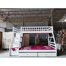 Mua Giường tầng Juno sofa hàng sản xuất TNT192 Màu Sắc (Trắng - Vàng Mật Ong - Tự Nhiên - Nâu Walnut )