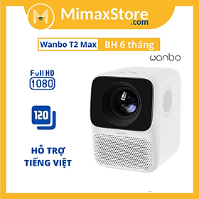 Mua Máy Chiếu Xiaomi Youpin Wanbo T2 MAX 1080P 150ANSI LCD 40-120inch | Hàng Chính Hãng | Màu Trắng