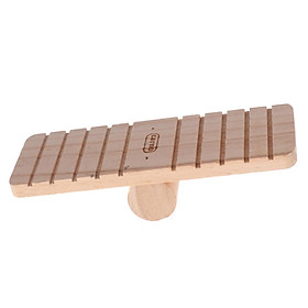 High quality seesaw wooden toy bridge for rodent hamster mice,