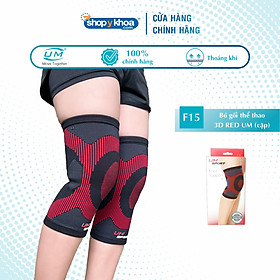 Bó gối thể thao 3D Red United Medicare (F-15) (cặp)
