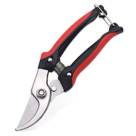 Bypass Pruner Stainless Steel Pruning Shears Garden Cutting Tool with Max. Cut Thickess of 1.96in for Rose Bushes Patio