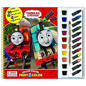 [Download Sách] Thomas & Friends Deluxe Poster Paint & Color
