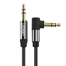 Mua Ugreen UG30549AV139TK 2M màu Đen Cáp âm thanh 2 đầu 3.5mm dương đầu vuông góc mạ vàng - HÀNG CHÍNH HÃNG