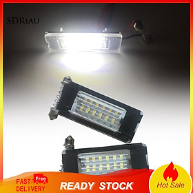 Set 2 Đèn Biển Số 6500k Dc12V Cho Mini Cooper R56 R57 R58 R59