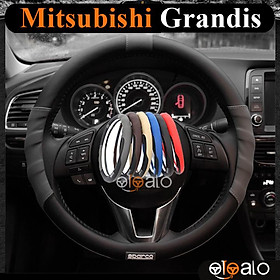 Bọc vô lăng da PU dành cho xe Mitsubishi Grandis cao cấp SPAR - OTOALO