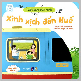 [Download Sách] Sách Việt Nam quê mình - Combo 3 cuốn, lẻ tùy chọn: Tu tu ra khơi + Vèo vèo Hội An + Xình xịch đến Huế (Tặng kèm Postcard Việt Nam quê mình) - Dành cho bé 0 - 6 tuổi (Dòng sách đọc to) - Thanh Hà Books