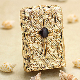 Mua Vỏ Hột Quẹt Bật Lửa Xăng Đá Chief CF1025 Hình Chữ Thập Hoa văn Đẹp Độc Lạ Sang Trọng - Dùng Xăng Bấc Đá Cao Cấp