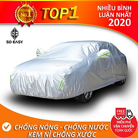 Bạt phủ xe hơi, bạt phủ xe ô tô dành cho xe bán tải Ford Ranger, Kia Sedona  , vải dù Polyester Oxford Fabric -BPXML-MPV