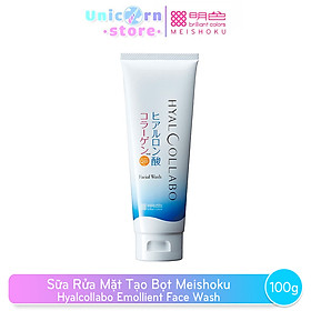 Sữa Rửa Mặt Tạo Bọt Meishoku Hyalcollabo 100g