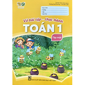 Sách - Vở bài tập - Thực hành Toán lớp 1 tập 1+2 (Kết nối tri thức với cuộc sống)